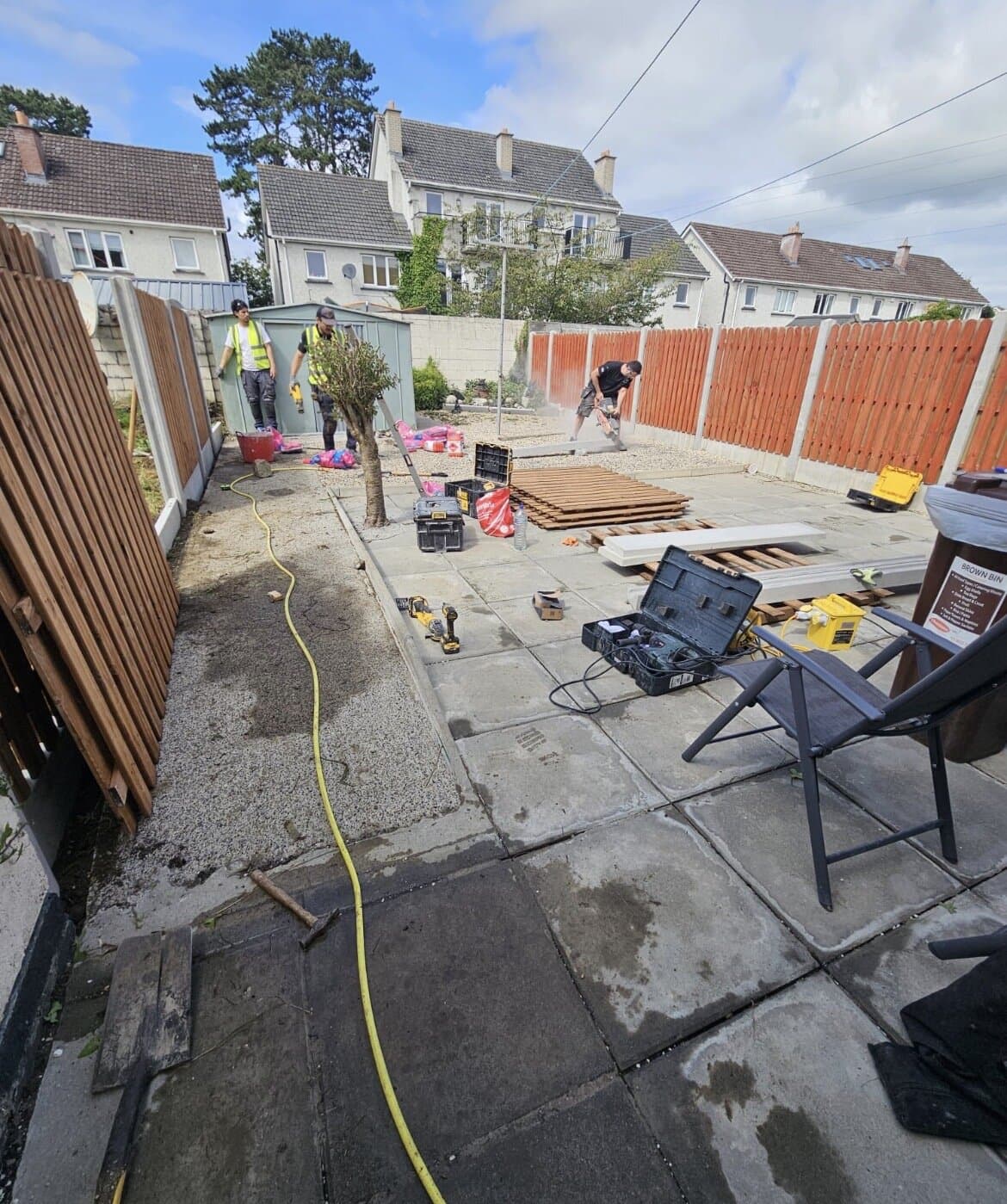 MAL Property Maintenance team working on-site